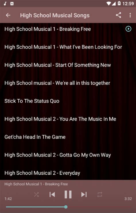 Songs & Lyrics High School Musical New APK for Android - Download