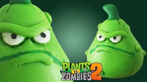 PLANTS VS ZOMBIES 2 APISONAFLOR EN PORCELANA PLASTILINA ARCILLA