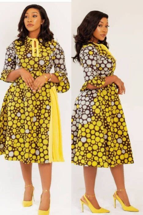 40 Fascinating Ankara Short Gown Dress Styles For A Stylish And