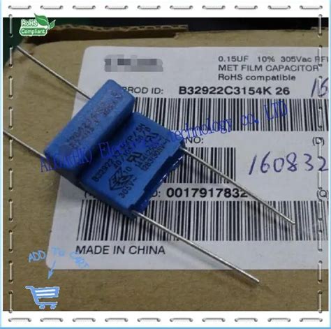 Aliexpress Buy B X Safety Film Capacitor Uf Nf