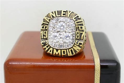 1987 Edmonton Oilers Stanley Cup Championship Ring