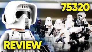 АРМИЯ СНЕЖНЫХ ШТУРМОВИКОВ! Обзор на ЛЕГО 75320 Баттлпак... | Doovi