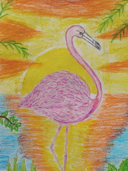 Flamingo in Sunset - RobinAge