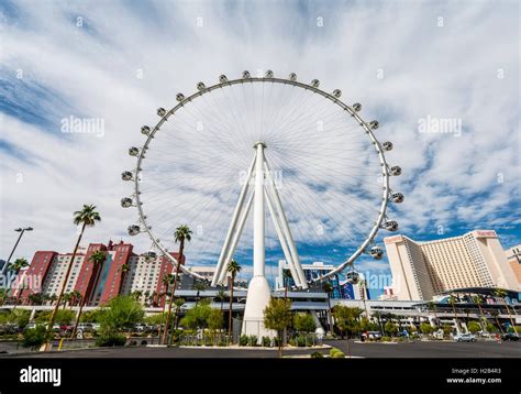 High Roller, Ferris wheel, Las Vegas, Nevada, USA Stock Photo - Alamy