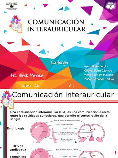 Comunicación Interauricular Pdf Defecto Cardiaco Congenito