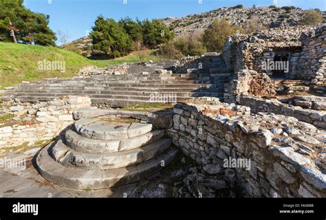 Philippian jail; Philippi, Greece Stock Photo - Alamy