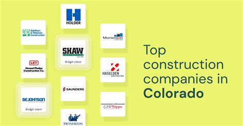 Top Construction Companies In Colorado Bridgit