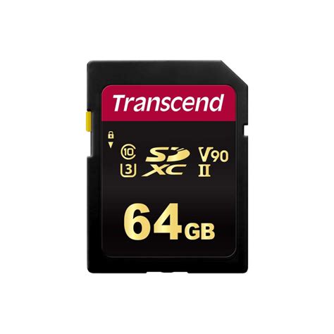 Карта памяти Transcend 64GB SDXC class 10 UHS-II U3 V90 MLC ...