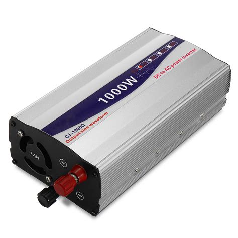 1000w Peak 12v 24v To 220v Pure Sine Wave Inverter Power Inverter Co