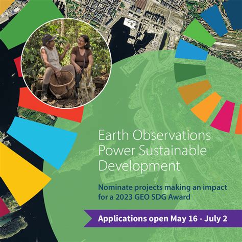 Call For Nominations Apply For The 2023 GEO SDG Awards Opportunities