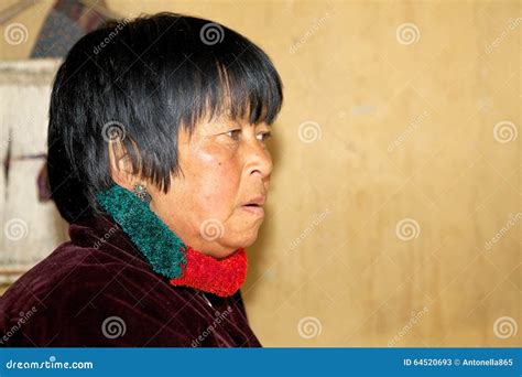 Bhutanese Woman Portrait Thimphu Bhutan Editorial Stock Photo Image