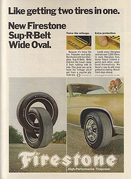 Firestone Tires Ad 1969 Vintage Ads And Stuff