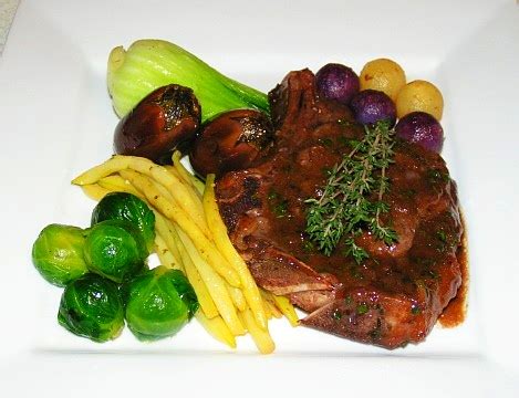 Grilled Veal Chop Recipe With Herbs | FinestChef.com