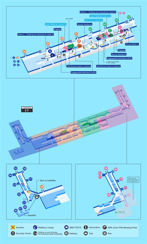 Haneda Airport Terminal Map