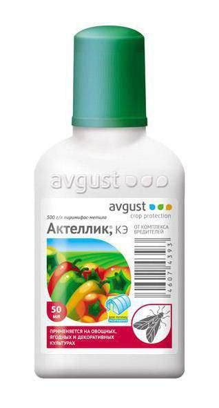 Актеллик (Actellic): описание и состав инсектицида, инструкция по ...