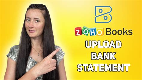 How To Upload Bank Statement In Zoho Books YouTube