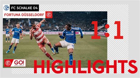 Classificações De Fortuna Düsseldorf X Schalke - HIGHLIGHTS | FC Schalke 04 vs. Fortuna Düsseldorf 1:1 | Punkteteilung ...