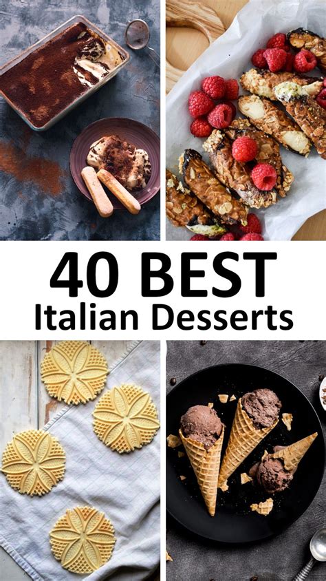 The 40 BEST Italian Desserts - GypsyPlate