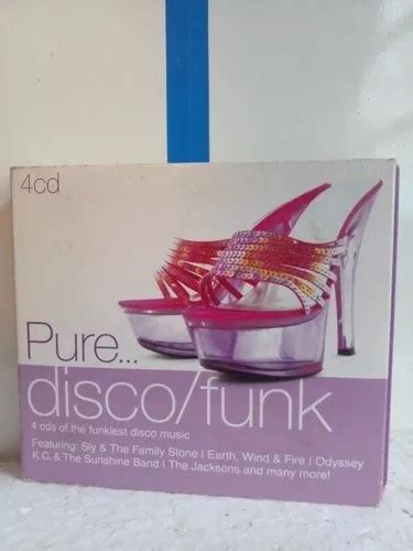 Cd Box Pure Disco Funk 4 Cds Digipack Parcelamento Sem Juros