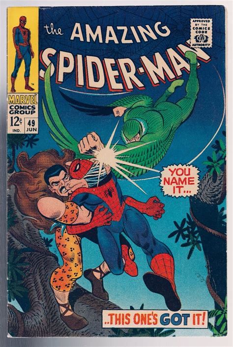 The Amazing Spider Man 49 1967 Vf Comic Books Silver Age