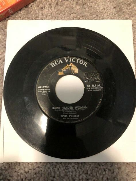 Elvis Presley Hard Headed Woman Dont Ask Me Why 7 In Lp EBay