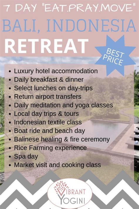 Day Yoga Meditation Retreat In Magical Ubud Bali Yoga Retreat