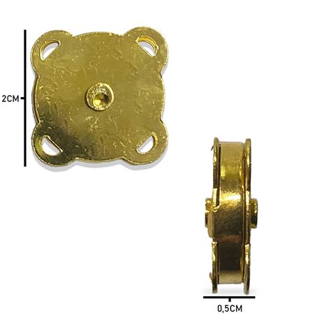 Botao Imantado Costura Unidades Mm Botao Imantado Costura