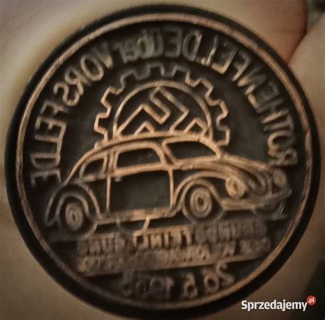 Stempel VW Garbus Niemcy II Wojna Światowa Kraków Sprzedajemy pl