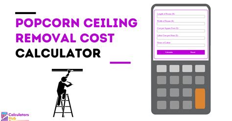 Popcorn Ceiling Removal Cost Calculator Online