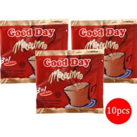 Jual Good Day Cappucino Kopi Sachet Good Day Mocacino Renceng Shopee