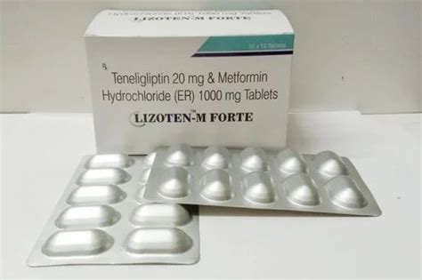 Teneligliptin 20mg Metformin 1000mg Er At Rs 145stripe