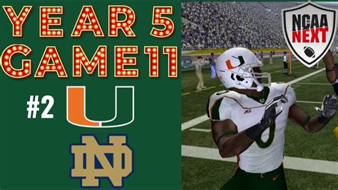 Pursuit Of Perfection 2 Miami At Notre Dame Ncaa Football 06 Next