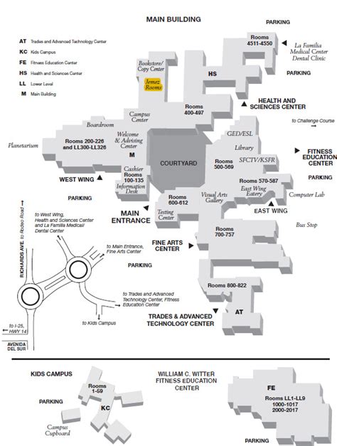 Santa Fe College Northwest Campus Map Map