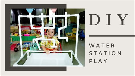 Diy Water Station Play มาทำโต๊ะเล่นน้ำสำหรับเด็กกันครับ ซื้อข้อต่ออะไร