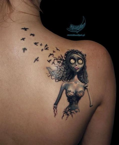 Corpse Bride Tattoo - Tattoo by Sebastian Żmijewski - 06 | Corpse bride ...