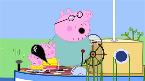 Watch Peppa Pig Season 2 Episode 10: Peppa Pig - Captain Daddy Pig/The Power Cut/Bouncy Ball ...