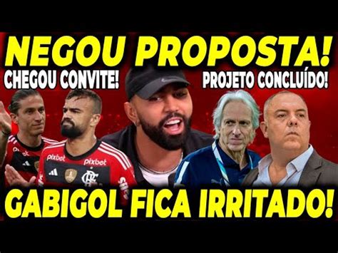 Gabigol Irritado Proposta Negada Excelente Not Cia No Flamengo