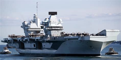 The British navy's aircraft carriers are back after 'a bit of a hiatus,' but one of them has an ...