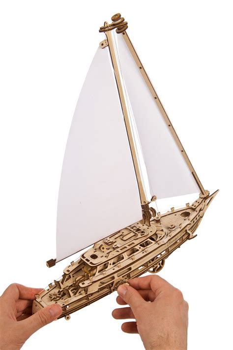 Ugears Diy 3d Model Kit Serenitys Dream Yacht