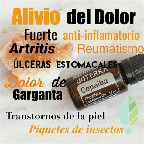 Pin De Cristina En Aceites Doterra Aceite Esencial De Copaiba