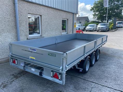 New Ifor Williams LM166 Tri Axle Flatbed Trailer McCullagh Machinery