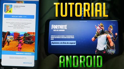 Como DESCARGAR FORTNITE PARA ANDROID TUTORIAL YouTube