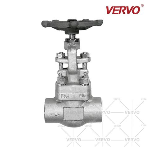 Forged Steel Globe Valve Stainless F304 1inch Dn25 800lb Sw Needle Globe Valve Stainless Steel