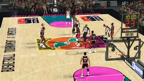 Nlsc Forum • Sevin0seven S Nba 2k22 Retro Mods Cf Dornas Courts