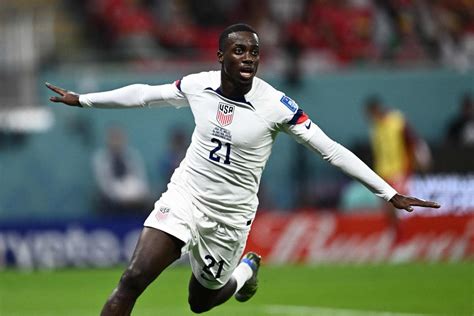 Mundial 2022 Timothy Weah El Goleador De Estados Unidos Que Tiene