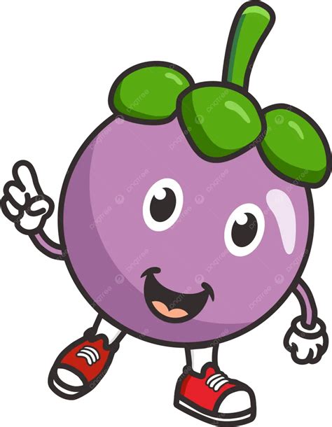 Mangostán Morado Png Dibujos Fruta Nuevo Púrpura Png Imagen Para