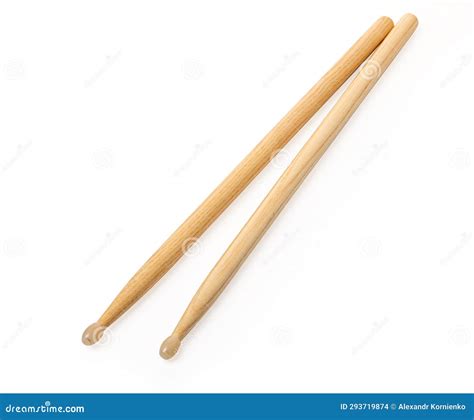 The drumstick is isolated stock photo. Image of musical - 293719874