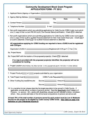 Fillable Online PY13 CDBG Public Facilities Acquisition App Doc Fax