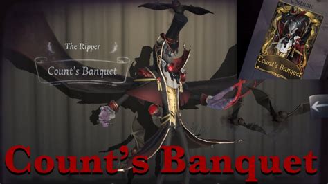 Identity V Ripper Counts Banquet Skin Youtube