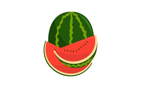 Watermelon Fruit Slice Logo 305284 Templatemonster